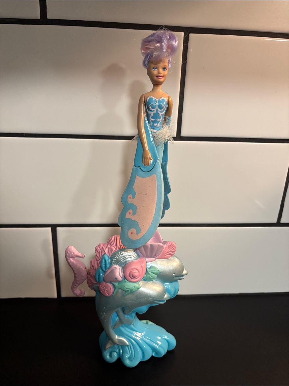 Vintage 90's Sky Dancers-Sea Crystal